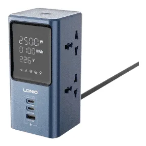 LDNIO SC2 45W PD charger: The Ultimate Universal Power Strip with LED
