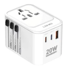 LDNIO Z9 20W GaN Travel Adapter Fire-Resistant Material